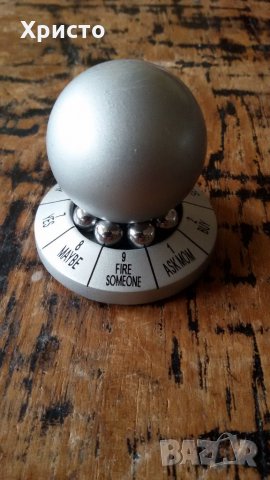 десижън мейкър decision maker игра за взимане на решение метално топче, снимка 3 - Рулетки - 22677877