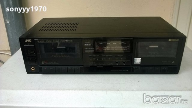 jvc td-w222 deck-внос швеицария, снимка 3 - Ресийвъри, усилватели, смесителни пултове - 18217135