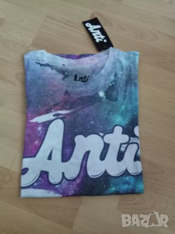 Нова тениска Anticulture shark multicoloured, снимка 3 - Тениски - 24403465