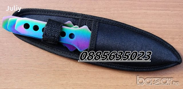 Ножове за хвърляне / 21,5 см, 0,100 кг /, снимка 5 - Ножове - 21006269