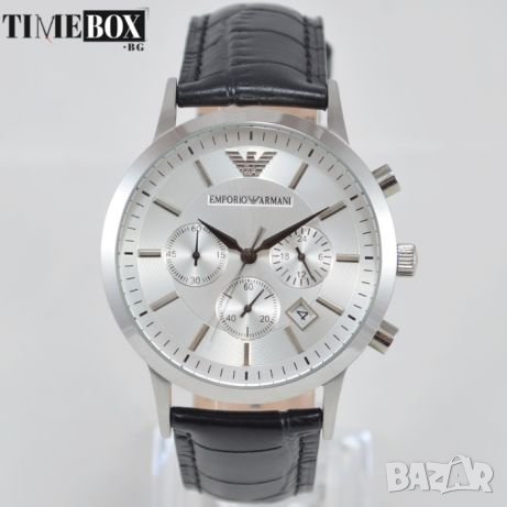 EMPORIO ARMANI Renato Chronograph AR2432. Нов мъжки часовник, снимка 2 - Мъжки - 24456389