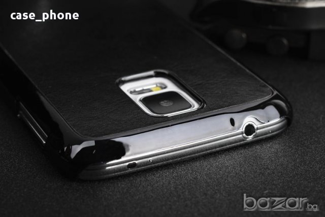 Нов луксозен  кейс от кожа за Samsung Galaxy S5 i9600 ,S5neo, снимка 3 - Калъфи, кейсове - 10984508