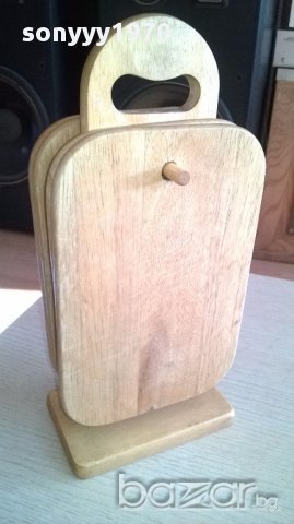 Дъски за рязане с поставка-32х15х10см-внос швеицария, снимка 2 - Други - 16784875