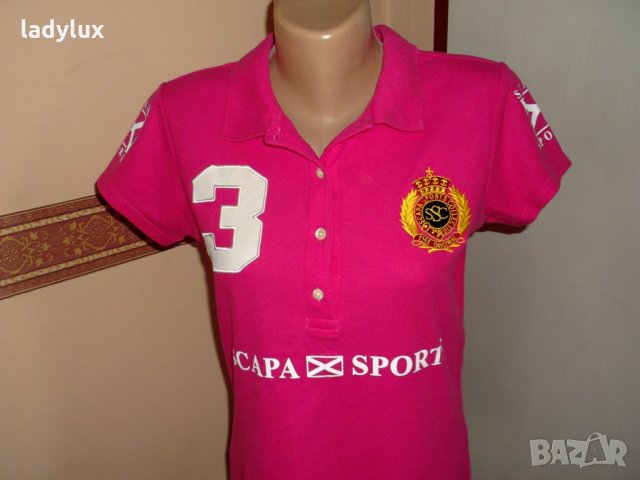 Scapa Sports Polo Team, Оригинална. Размер S/M. Код 527, снимка 6 - Тениски - 25722264