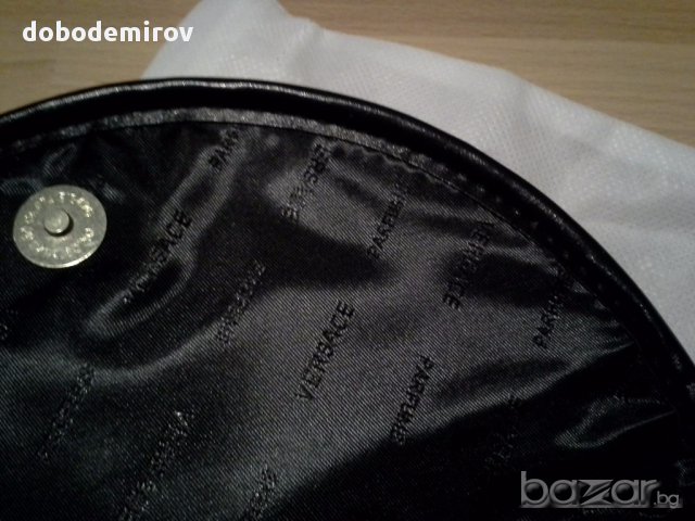 Нова дамска чанта/клъч Versace Black Clutch / Evening bag, оригинал, снимка 12 - Чанти - 14419853