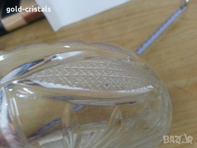 кристална купичка чиния , снимка 6 - Антикварни и старинни предмети - 25384117