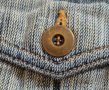 Mustang Jeans дамско дънково яке синьо месингови копчета , снимка 4