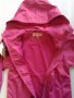 Детско пролетно яке за момиче с памучна подплата, качулка, цип