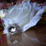 Сребрист пръстен с камък и елементи Сваровски, снимка 5