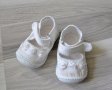 Пантофки "КК" бели + стелки, снимка 1 - Бебешки обувки - 21558983