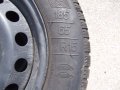 4бр. стоманени джанти Alfa Romeo с перфектни зимни гуми KLEBER 185/65/15, снимка 5