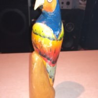 ретро колекция-папагал-дърво/лак-33х10см-внос франция, снимка 17 - Антикварни и старинни предмети - 20245035