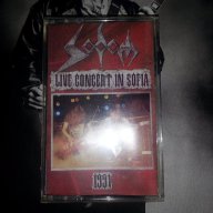Рядка касетка! Sodom - Live Concert in Sofia -1991 , снимка 1 - Аудио касети - 13647300
