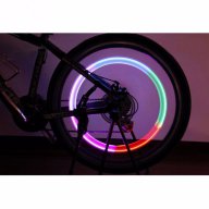 Светещи-LED капачки за Винтили на Коли,мотори и Велосипеди във 4 цвята, снимка 13 - Аксесоари и консумативи - 15650899