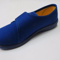 Български пантофи в синьо, снимка 3 - Бебешки обувки - 17677035