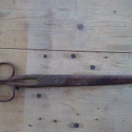 Стара кована ножица - Антика, снимка 3 - Антикварни и старинни предмети - 12894508