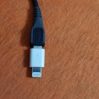Преход Micro usb към 8pin iPhone apple, снимка 4 - USB кабели - 23184612