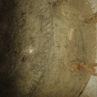 стара медна тава, снимка 4 - Съдове за готвене - 18175870