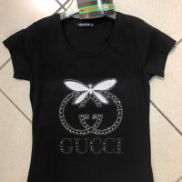 Дамска тениска Gucci код 011, снимка 1 - Тениски - 25068333