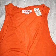 Оранжева трикотажна рокля на Кillah M-ka, снимка 4 - Рокли - 18151724
