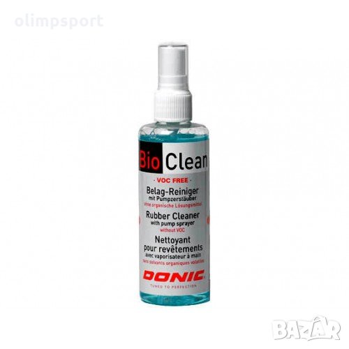 препарат за почистване на гуми за тенис на маса Donic Bio Clean  125 мл , снимка 1