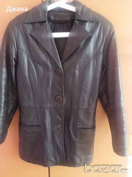 Дамско яке от естествена кожа, снимка 1