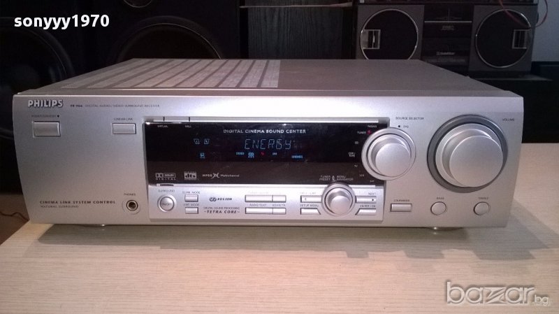 Philips fr966/00s rds receiver-5 chanel-внос швеицария, снимка 1
