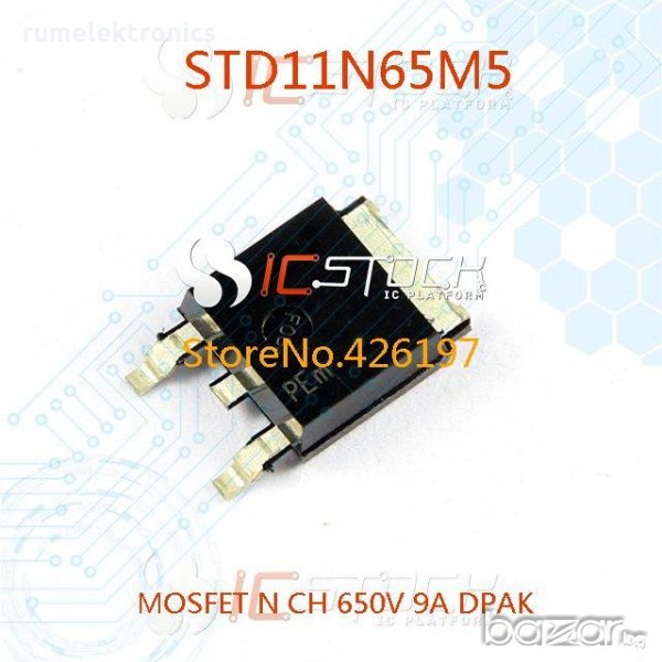 STD11N65M5, снимка 1