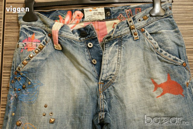 Уникални дънки Energie (Енърджи). Лимитирана серия. Размер 30. 95 лв., снимка 9 - Дънки - 11638634