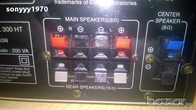 tompsan dpl300ht-200watts receiver-5 chanel-внос швеицария, снимка 16 - Ресийвъри, усилватели, смесителни пултове - 8948065