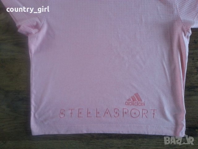 Adidas Stella Sport - страхотна дамска тениска, снимка 6 - Тениски - 21695672
