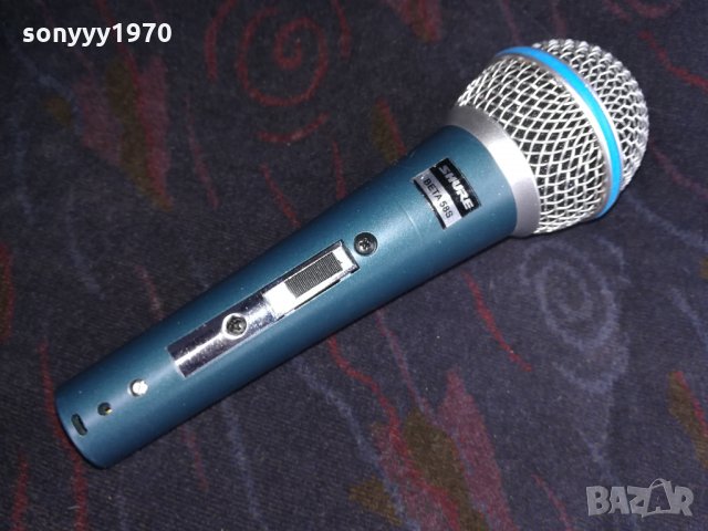 shure microphone-вокален-внос швеицария, снимка 3 - Микрофони - 23811961