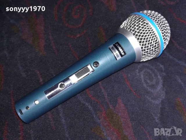 shure microphone-вокален-внос швеицария, снимка 3 - Микрофони - 23811961