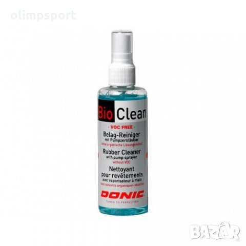 препарат за почистване на гуми за тенис на маса Donic Bio Clean  125 мл 