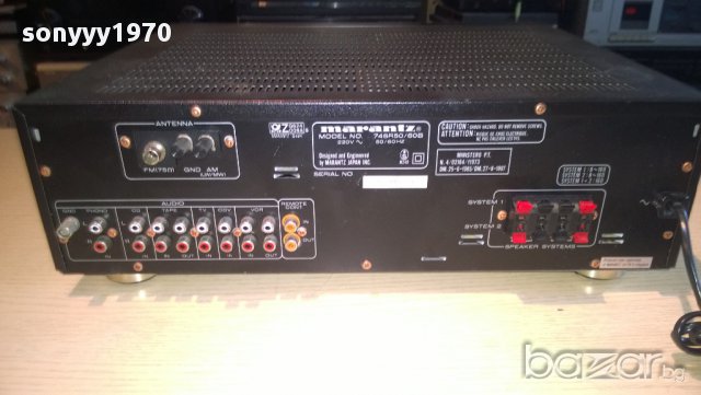 marantz 74sr50/60b-stereo receiver-japan-внос швеицария, снимка 11 - Ресийвъри, усилватели, смесителни пултове - 10712178