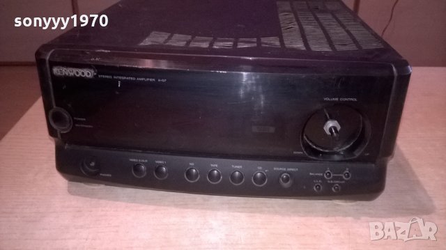 kenwood a-g7 amplifier-за ремонт/части, снимка 2 - Ресийвъри, усилватели, смесителни пултове - 24573516