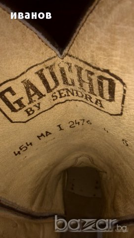 WESTERN Boots 80s Vintage SENDRA, снимка 7 - Други ценни предмети - 14992485