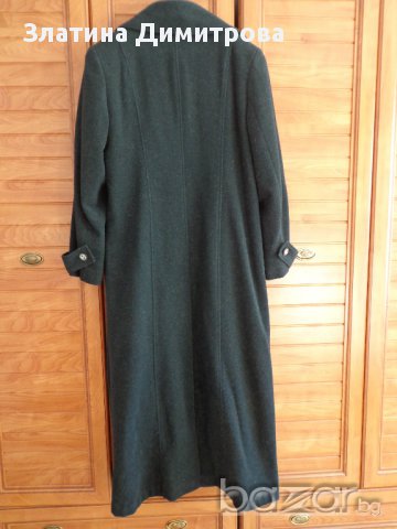 дълго дамско вълнено палто, снимка 2 - Палта, манта - 16689006