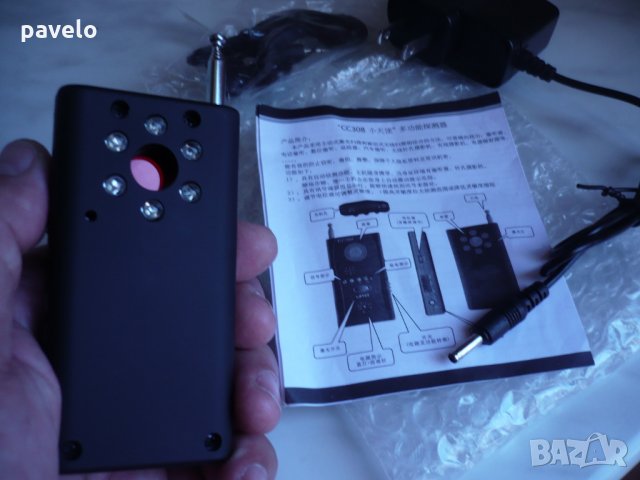 детектор за GSM, скрити камери, слушалки, снимка 3 - Видеонаблюдение, СОТ - 26191726