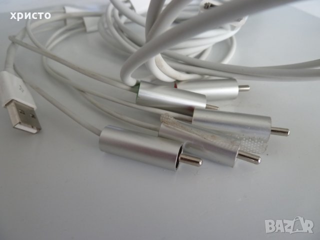 Apple оригинален кабел за аудио видео връзки нов, снимка 3 - iPod - 24501438