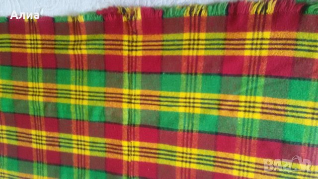 Вълнено, ръчно тъкано одеало, снимка 4 - Олекотени завивки и одеяла - 21582701