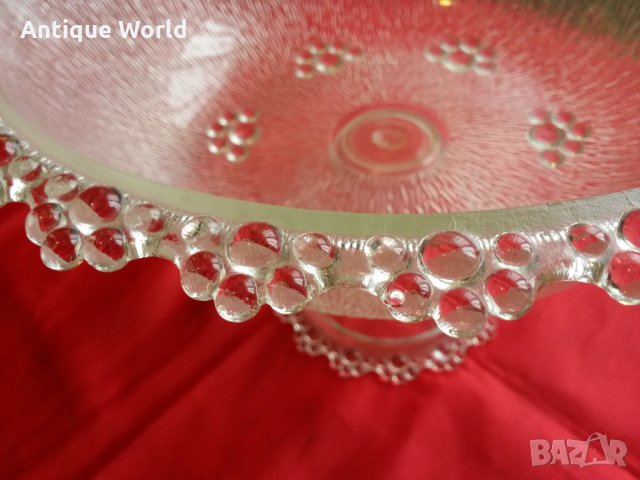 Огромна Шведска Купа ,Фрктиера Кристално Стъкло, снимка 3 - Антикварни и старинни предмети - 25220324