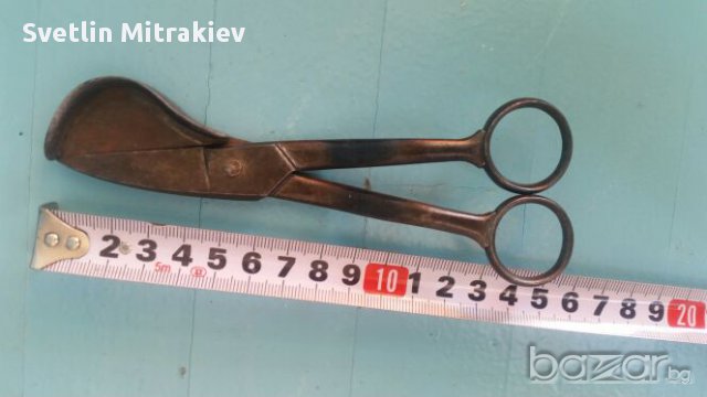 Стара ножица., снимка 11 - Антикварни и старинни предмети - 15160429
