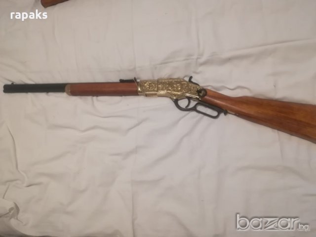 Пушка Winchester 1873. Най-луксозният вариант на каубойската пушка. Масивна и красива РЕПЛИКА., снимка 5 - Бойно оръжие - 21273594