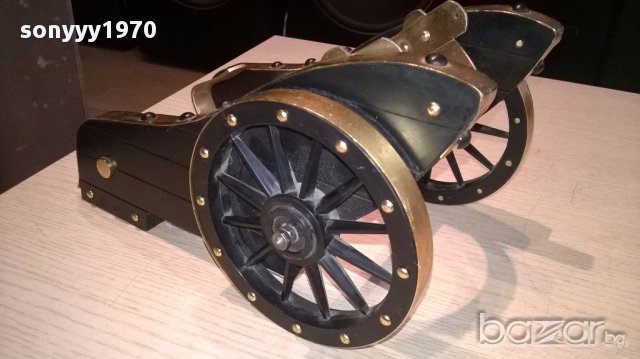 Топ-поставка за вино с златист обков-25/18/15см, снимка 10 - Антикварни и старинни предмети - 14884881