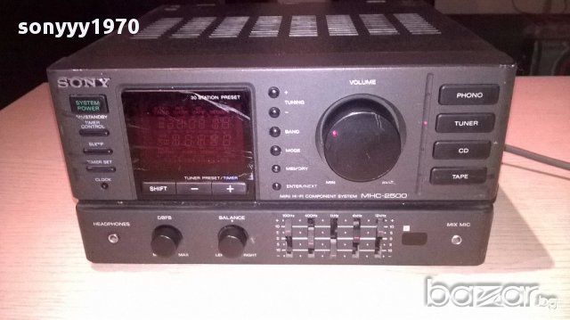 Sony str-h100-stereo receiver-made in japan-внос швеицария, снимка 3 - Ресийвъри, усилватели, смесителни пултове - 12855350