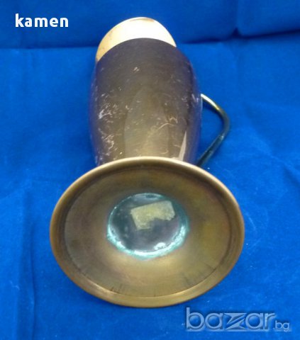 Кана мед много лъскава , 16,5 см. , снимка 7 - Антикварни и старинни предмети - 15107110