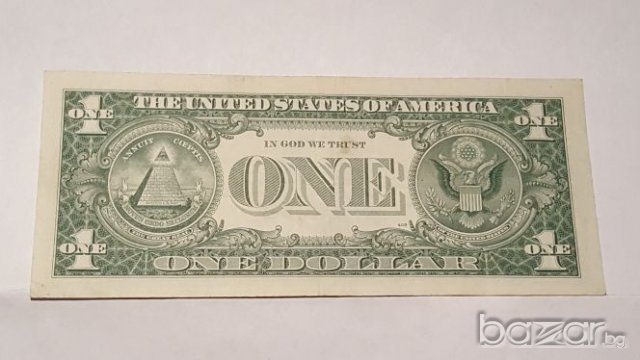 Rare $ 1 Dollar Star 1957-A / XF, снимка 3 - Нумизматика и бонистика - 19862889