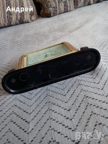 Настолен часовник,будилник СЛАВА,SLAVA #3, снимка 5 - Антикварни и старинни предмети - 25542299