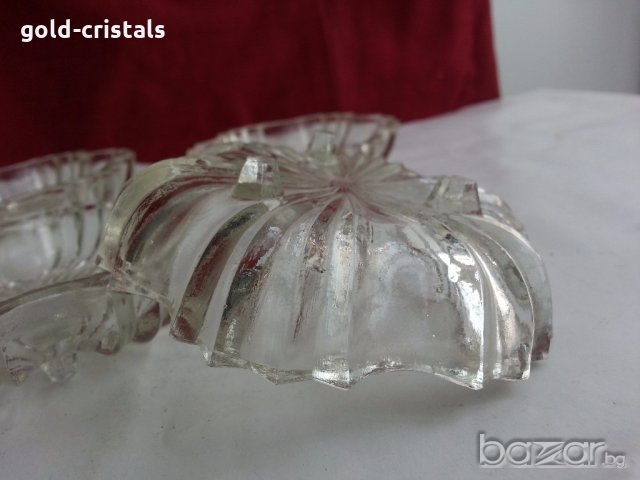 стъклени чинийки , снимка 4 - Антикварни и старинни предмети - 19592109